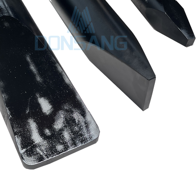 Black 85mm Hydraulic Breaker Chisel Excavator Rock Breaker Chisel Hydraulic Hammer DS8C