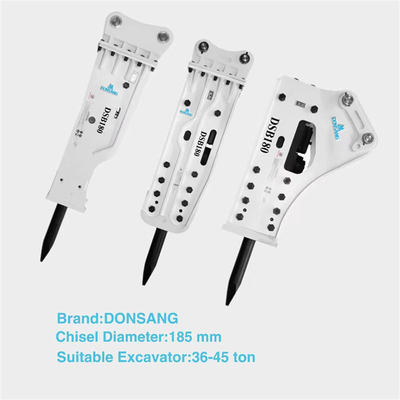 300 Bpm Open Type Hydraulic Hammer Breaker Chisel Length 1700mm