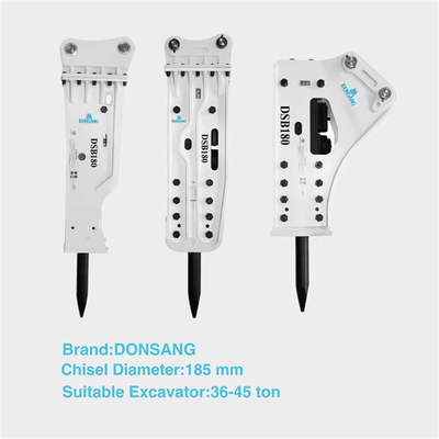 300 Bpm Open Type Hydraulic Hammer Breaker Chisel Length 1700mm