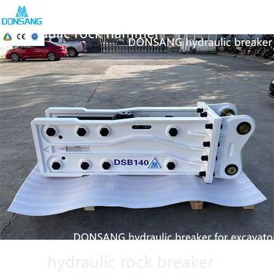 Chisel 150mm Diameter Hydraulic Rock Hammer Breaker 2904Mm Total Length 180 Kgf/m2