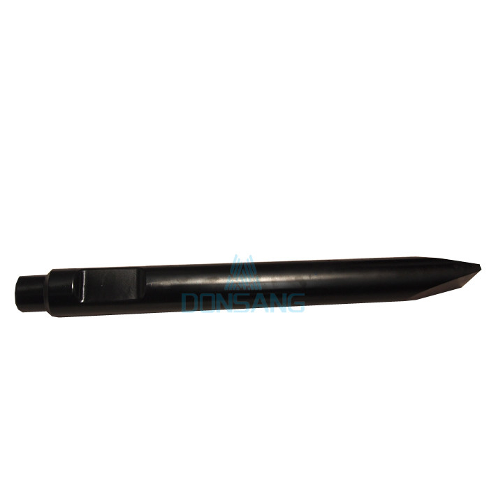 Black 85mm Hydraulic Breaker Chisel Excavator Rock Breaker Chisel Hydraulic Hammer DS8C