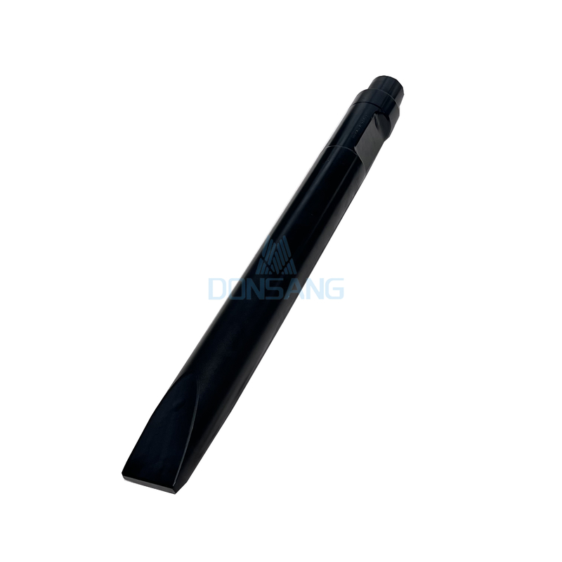 40Cr 42Cr 180mm Hydraulic Rock Hammer Wedge Chisel For Hydraulic Breaker Parts DS8C